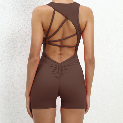 2024 Mental Pad kombinezon Sport Ženski set za jogu Bodi za fitness Sportska odjeća za teretanu Visoka elastična odjeća za trčanje