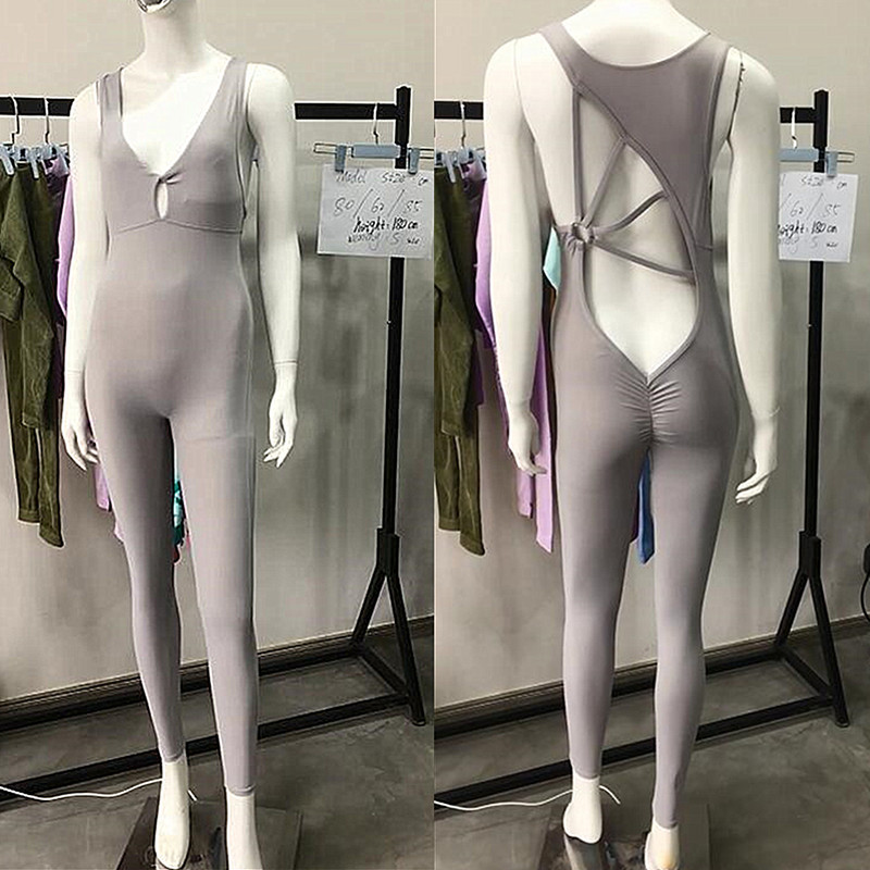 2024 Mental Pad kombinezon Sport Ženski set za jogu Bodi za fitness Sportska odjeća za teretanu Visoka elastična odjeća za trčanje