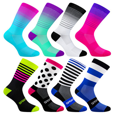 2023 TIMUBIKE Sports Sports Outdoor Socks Ανδρικές κάλτσες ποδηλασίας Unisex Κάλτσες ποδηλασίας Υποδήματα για ποδήλατα δρόμου Κάλτσες για τρέξιμο μπάσκετ