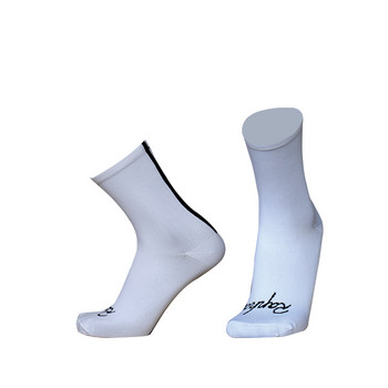 Спортни чорапи за колоездене Компресионни дишащи външни професионалисти състезателни чорапи за бягане с велосипед Мъже Жени Calcetines Ciclismo