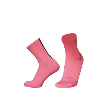 Спортни чорапи за колоездене Компресионни дишащи външни професионалисти състезателни чорапи за бягане с велосипед Мъже Жени Calcetines Ciclismo