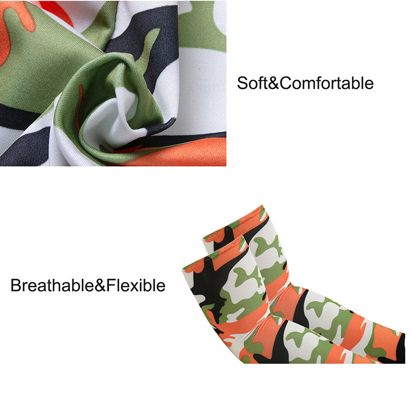 2 τεμ. Unisex μανίκια ψύξης μανίκια για τρέξιμο για τρέξιμο με υπεριώδη ακτινοβολία αντηλιακή προστασία υπαίθριων ανδρών Ψάρεμα Ποδηλασία Γρήγορη στέγνωμα Γάντια Θερμαντήρας βραχιόνων