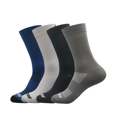 Jaunas riteņbraukšanas zeķes augstas kvalitātes kompresijas vīriešiem, riteņbraukšanai brīvā dabā, sievietēm, kas skrien Profesionāli sporta skriešanā