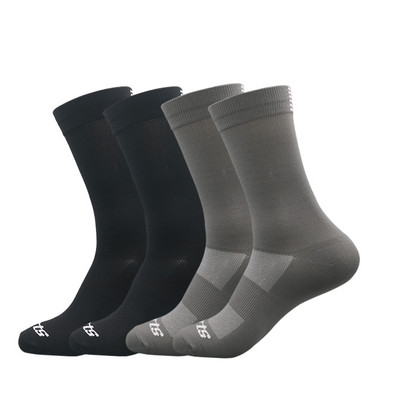 Jaunas riteņbraukšanas zeķes augstas kvalitātes kompresijas vīriešiem, riteņbraukšanai brīvā dabā, sievietēm, kas skrien Profesionāli sporta skriešanā