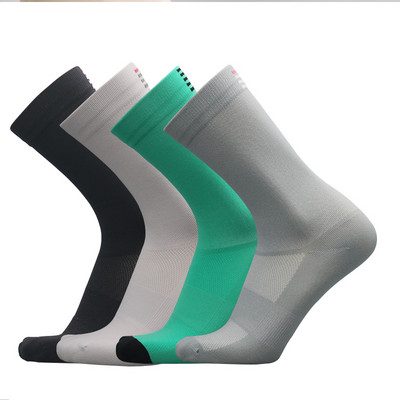 Jaunas riteņbraukšanas zeķes augstas kvalitātes kompresijas vīriešiem, riteņbraukšanai brīvā dabā, sievietēm, kas skrien Profesionāli sporta skriešanā