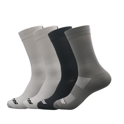 Jaunas riteņbraukšanas zeķes augstas kvalitātes kompresijas vīriešiem, riteņbraukšanai brīvā dabā, sievietēm, kas skrien Profesionāli sporta skriešanā