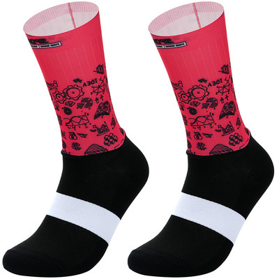 Αντιολισθητικές κάλτσες ποδηλασίας εξωτερικού χώρου Αθλητικές κάλτσες για ποδήλατο για τρέξιμο για πεζοπορία