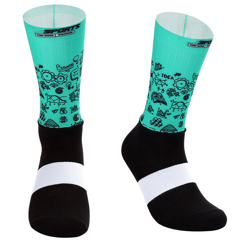 Αντιολισθητικές κάλτσες ποδηλασίας εξωτερικού χώρου Αθλητικές κάλτσες για ποδήλατο για τρέξιμο για πεζοπορία