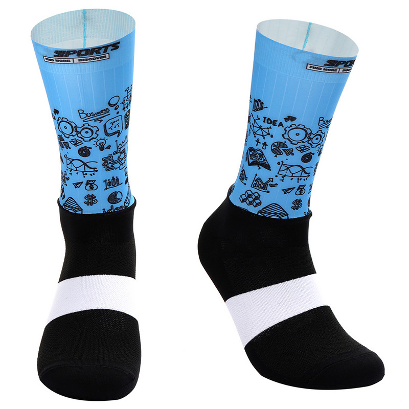 Αντιολισθητικές κάλτσες ποδηλασίας εξωτερικού χώρου Αθλητικές κάλτσες για ποδήλατο για τρέξιμο για πεζοπορία