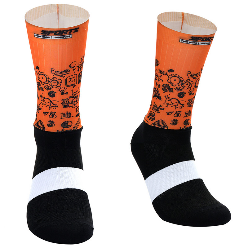 Αντιολισθητικές κάλτσες ποδηλασίας εξωτερικού χώρου Αθλητικές κάλτσες για ποδήλατο για τρέξιμο για πεζοπορία