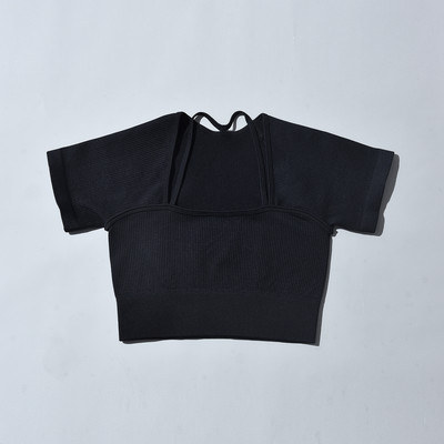 Õmblusteta jõusaalikomplekt Treeningriided naistele Kaheosaline treeningkomplekt Fitness Spordirinnahoidja lühikesed püksid Säärised Joogakomplekt Kandke jõusaalikomplekte