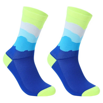 26 värvi MTB rattasokid Mugavad jooksmise rattasokid Kvaliteetsed maanteeratta sokid