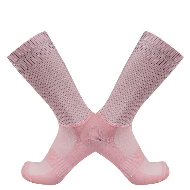 Rattaratta uued sokid Summer Aero Silica Team Geel Libisemisvastane Hingav Pro Racing Spordisokid Mehed Naised Calcetines Ciclismo