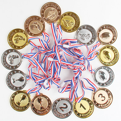 Aur, argint, bronz, medalie, premiu, premii, premii, competiții de fotbal, medalie pentru suveniruri, cadou, sport în aer liber, jucării pentru copii