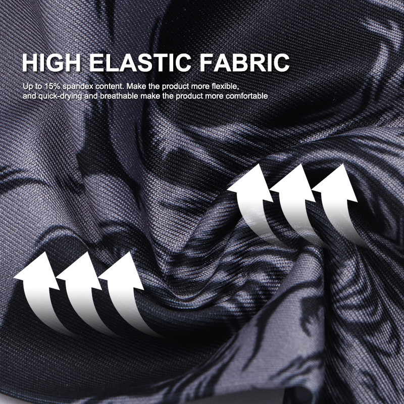 1 pāris 3D galvaskausa tetovējums, apdrukāts āra riteņbraukšanas piedurknes, elpojošas, ātri nožūst UV aizsardzība, skriešanas rokas piedurknes sporta roku sildītāji