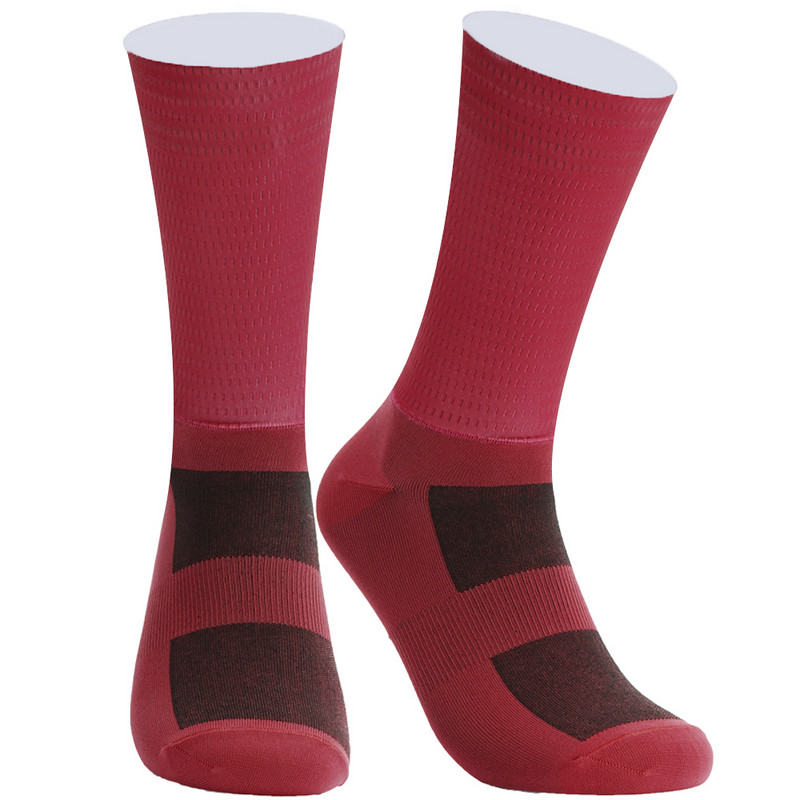 2023 Summer Aero Bike Team Νέα ποδηλατική κάλτσα Silica Gel Αντιολισθητική αναπνεύσιμη Pro Racing Αθλητικές κάλτσες Ανδρικές Γυναικείες Calcetines Ciclismo