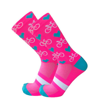 Νέες κάλτσες ποδηλασίας Ανδρικές Γυναικείες Κάλτσες ποδηλάτου δρόμου συμπίεσης Κάλτσες ποδηλάτου βουνού Κάλτσες αγωνιστικές κάλτσες Αγαπημένες κάλτσες