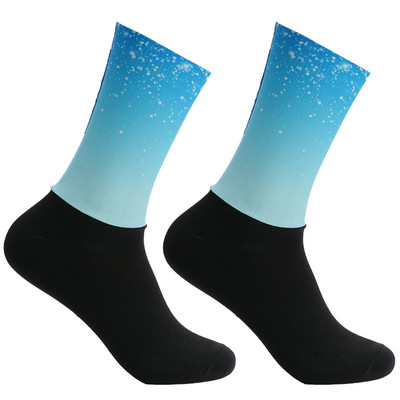 21 värvi Uus materjal Jalgrattasokid Naljakad Libisemisvastased Mehed Naised Jalgrattasokid Libisemiskindlad Sport Jooksmine Matkasokid