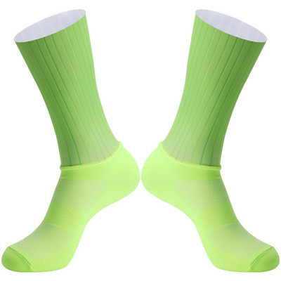 Libisemisvastased Silikoonist Õmblusteta Aero Sokid Uued Suvised Hingavad Jalgrattasokid Meeste Naiste Maanteeratas Calcetines Ciclismo