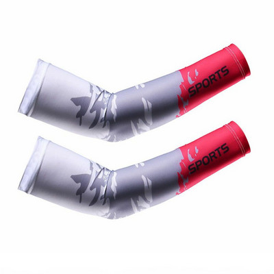 2db Kar ujjak Melegítők Sport ujjak Nap UV védelem Kézvédő Hűtő Melegítő Futás Horgászat Kerékpározás