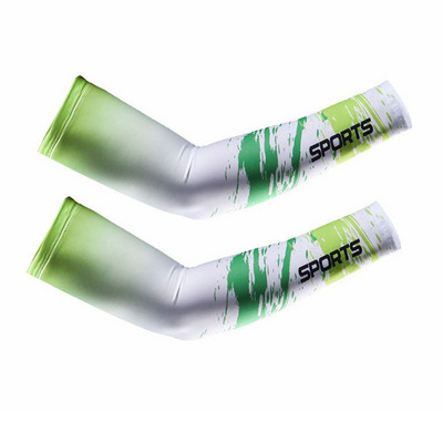 2db Kar ujjak Melegítők Sport ujjak Nap UV védelem Kézvédő Hűtő Melegítő Futás Horgászat Kerékpározás