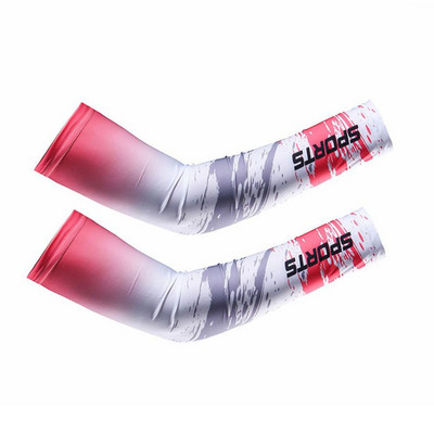 2db Kar ujjak Melegítők Sport ujjak Nap UV védelem Kézvédő Hűtő Melegítő Futás Horgászat Kerékpározás