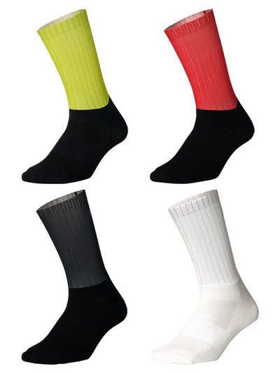Чорапи за колоездене Отборни състезания Дишащи силиконови противоплъзгащи чорапи за мъже и жени