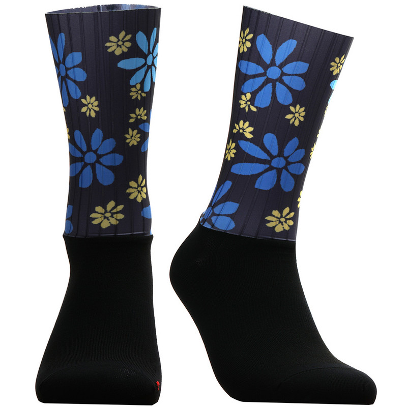 Κάλτσες ποδηλασίας υψηλής ποιότητας Ανδρικές Γυναικείες Κάλτσες ποδηλάτου δρόμου για εξωτερικούς χώρους Μάρκα αγωνιστικά ποδήλατα συμπίεσης Αθλητικές κάλτσες Calcetines Ciclismo