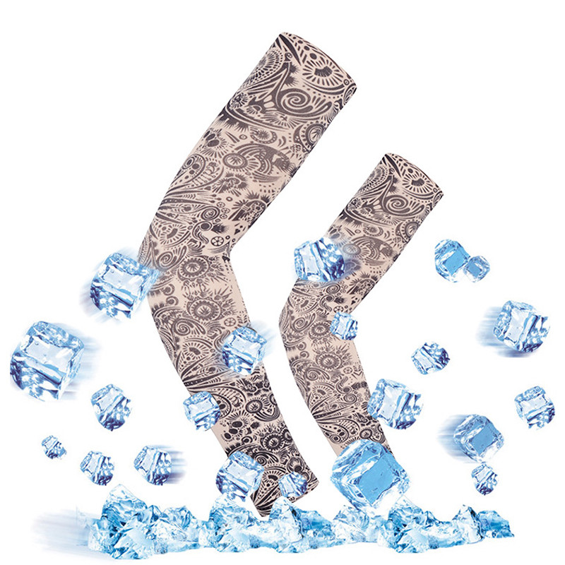 Vasaras sporta rokas piedurknes kompresijas skriešanas riteņbraukšanas piedurknes roku sildītājs elpojošs UV aizsardzība basketbola volejbola piedurkne