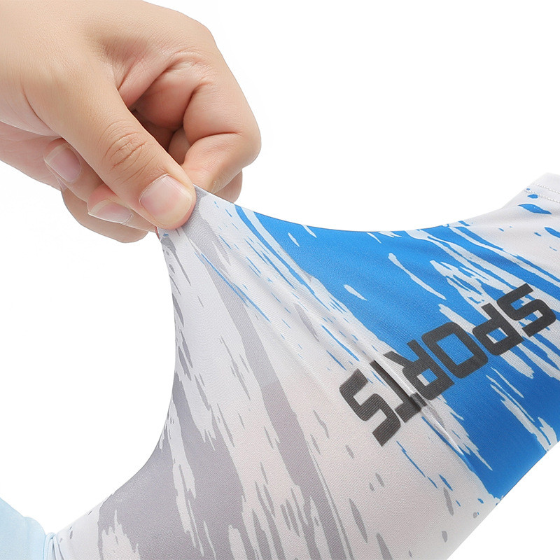 2tk Unisex jahutus kiirelt kuivavad varrukad varrukad kate Sport jooksmine UV päikesekaitse õues meeste kalapüük jalgrattavarrukasoojendaja