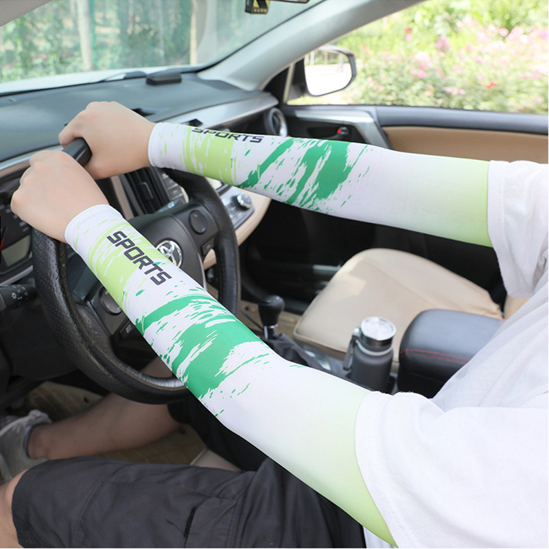 2tk Unisex jahutus kiirelt kuivavad varrukad varrukad kate Sport jooksmine UV päikesekaitse õues meeste kalapüük jalgrattavarrukasoojendaja