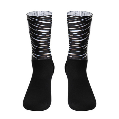 Νέες κάλτσες ποδηλασίας Καλοκαιρινές δροσερές αναπνεύσιμες αντιολισθητικές κάλτσες σιλικόνης Pro Competition Aero Sports Bike Running Κάλτσες Calcetines Ciclismo