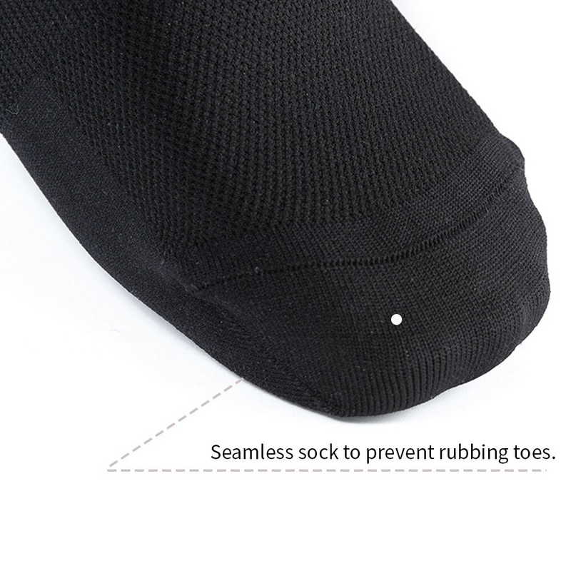 Κάλτσες ψηλές στο γόνατο Ανδρικές ποδηλατικές αντιολισθητικές σωλήνες ποδηλάτου Aero Whiteline Bicycle Sport Running