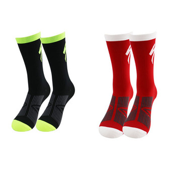 2 чифта нови комбинирани спортни велосипедни чорапи за мъже и професионални чорапи за шосейно колоездене за мъже и жени