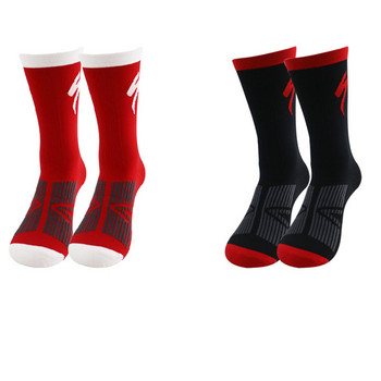 2 чифта нови комбинирани спортни велосипедни чорапи за мъже и професионални чорапи за шосейно колоездене за мъже и жени
