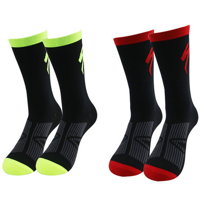 2 ζευγάρια νέες συνδυαστικές κάλτσες αθλητικού ποδηλάτου για άνδρες και επαγγελματικές κάλτσες ποδηλασίας δρόμου για άνδρες και γυναίκες