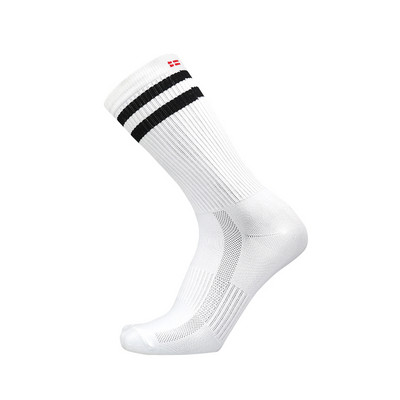 Νέες έγχρωμες ρίγες ποδηλατικές κάλτσες ανδρικές γυναίκες, ποδηλασία δρόμου, αθλητικές κάλτσες για τρέξιμο