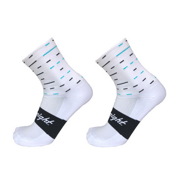 Нови чорапи за шосейно колоездене Абсорбиращи потта и дишащи чорапи Спортни чорапи за велосипеди Чорапи за състезания с велосипеди на открито