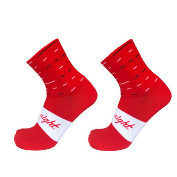 Нови чорапи за шосейно колоездене Абсорбиращи потта и дишащи чорапи Спортни чорапи за велосипеди Чорапи за състезания с велосипеди на открито