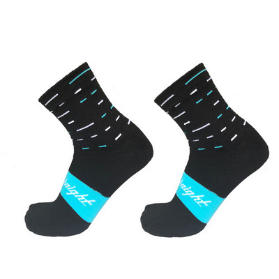 Jaunas šosejas riteņbraukšanas zeķes Sviedrus absorbējošas un elpojošas zeķes Sporta velosipēdu zeķes Āra velosipēdu sacīkšu zeķes