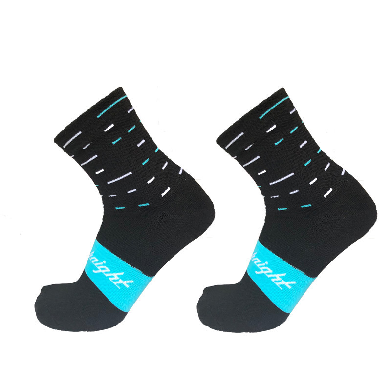 Jaunas šosejas riteņbraukšanas zeķes Sviedrus absorbējošas un elpojošas zeķes Sporta velosipēdu zeķes Āra velosipēdu sacīkšu zeķes