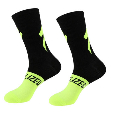 1 Pair Bike Sock Επαγγελματικές κάλτσες ποδηλασίας Running Racing Meias Calcetines Ciclismo MTB Football Sport Ιππασίας Κάλτσες Ανδρικές γυναίκες