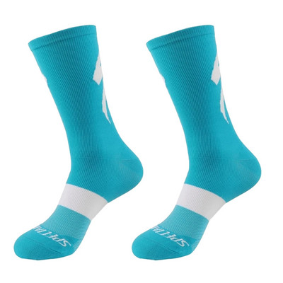 1 Pair Bike Sock Επαγγελματικές κάλτσες ποδηλασίας Running Racing Meias Calcetines Ciclismo MTB Football Sport Ιππασίας Κάλτσες Ανδρικές γυναίκες