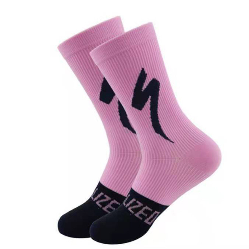 1 Pair Bike Sock Επαγγελματικές κάλτσες ποδηλασίας Running Racing Meias Calcetines Ciclismo MTB Football Sport Ιππασίας Κάλτσες Ανδρικές γυναίκες