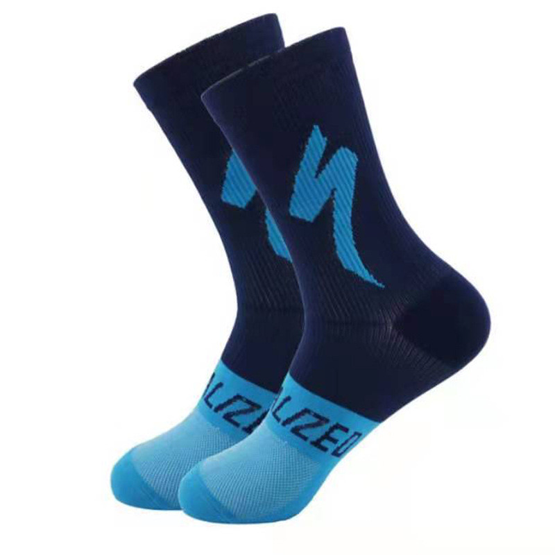1 Pair Bike Sock Επαγγελματικές κάλτσες ποδηλασίας Running Racing Meias Calcetines Ciclismo MTB Football Sport Ιππασίας Κάλτσες Ανδρικές γυναίκες