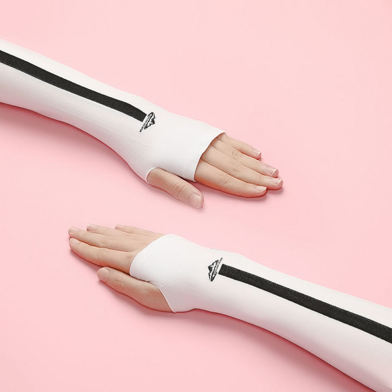 KoKossi jääkangast käevarrukad mangasoojendajad suvesport UV-kaitse Jooksmine jalgrattasõit sõitmine peegeldavad päikesekaitseribad