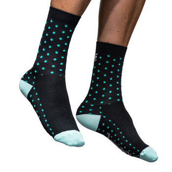 DH SPORTS Нова марка Колоездачни чорапи Мъжки Дамски велосипедни състезателни обувки за шосейни велосипеди Чорапи за бягане Компресионен чорап
