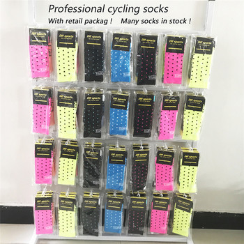 DH SPORTS Нова марка Колоездачни чорапи Мъжки Дамски велосипедни състезателни обувки за шосейни велосипеди Чорапи за бягане Компресионен чорап