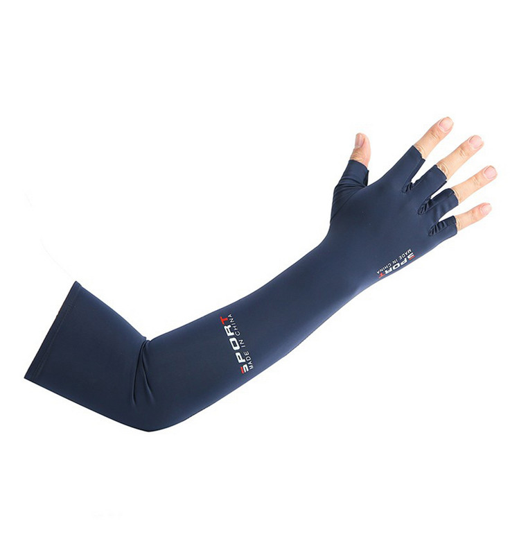 2 daļ. Roku piedurknes Ledus audums Elpojošs Ātri Dry Running Sporta apģērbs Saules UV aizsardzība Gara Roku Pārsegs Velosipēdistu Rokas Piedurknes