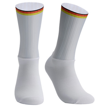 Противохлъзгащи силиконови летни аеро чорапи Whiteline Велосипедни чорапи Мъжки велосипедни спортни чорапи за бягане с велосипед Calcetines Ciclismo